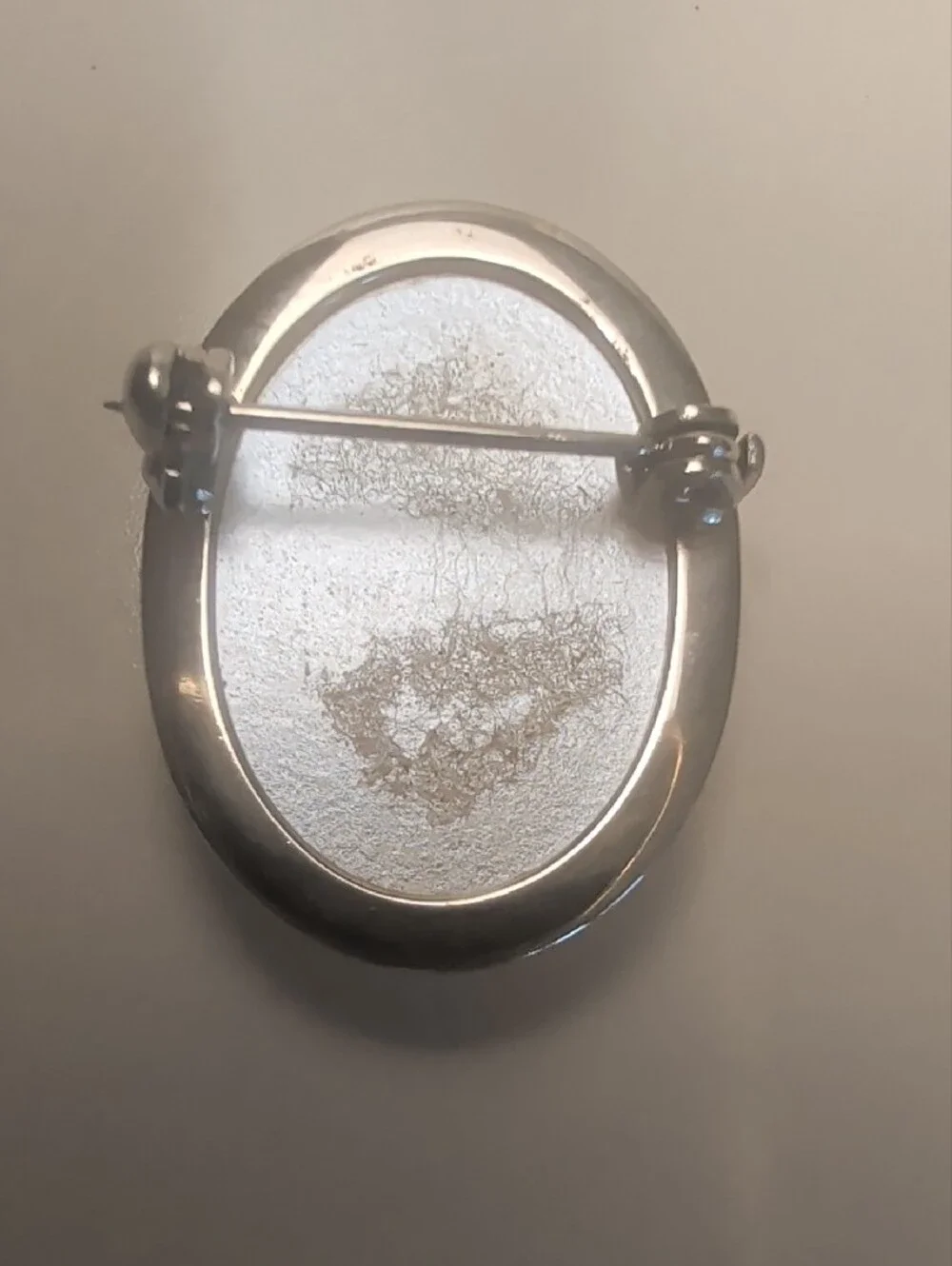 Floral Vintage Oval Pin Brooch